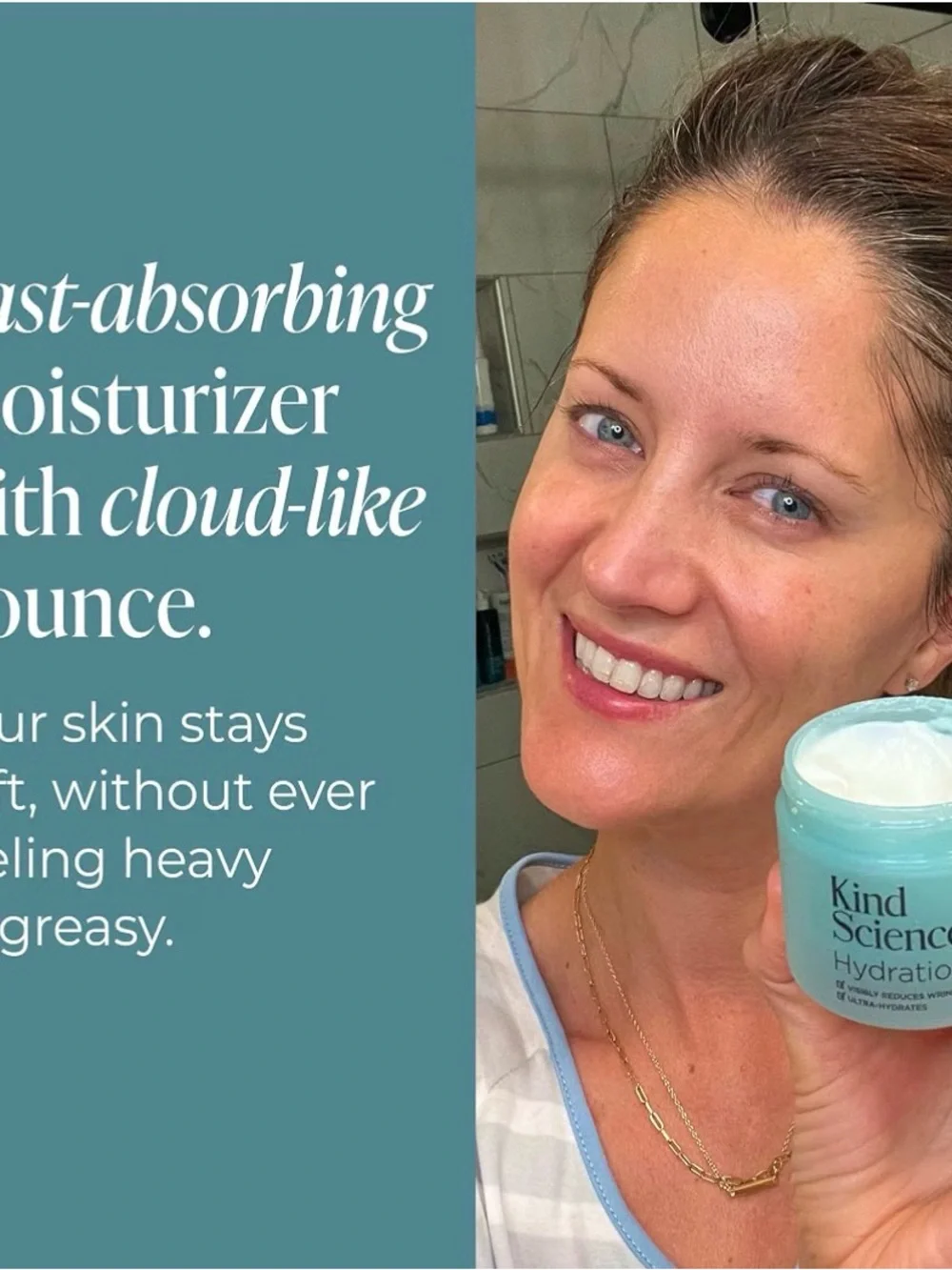Hydration Cream — Light Blue Moisturizing Face Cream